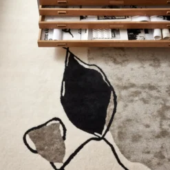 Abstract matto 200x300 cm, Ivory