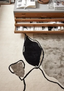 Abstract matto 250x350 cm, Ivory