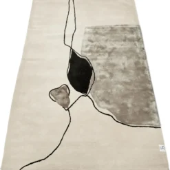 Abstract matto 170x230 cm, Ivory