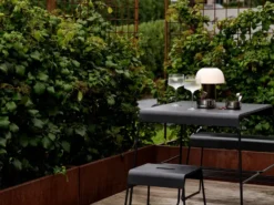 A-café table outdoor pöytä, Black