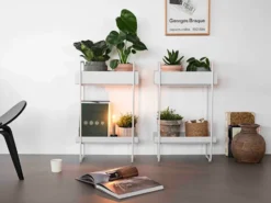 A-Console Table konsolipöytä 48 x 24,2 x 77,7 cm, Soft grey