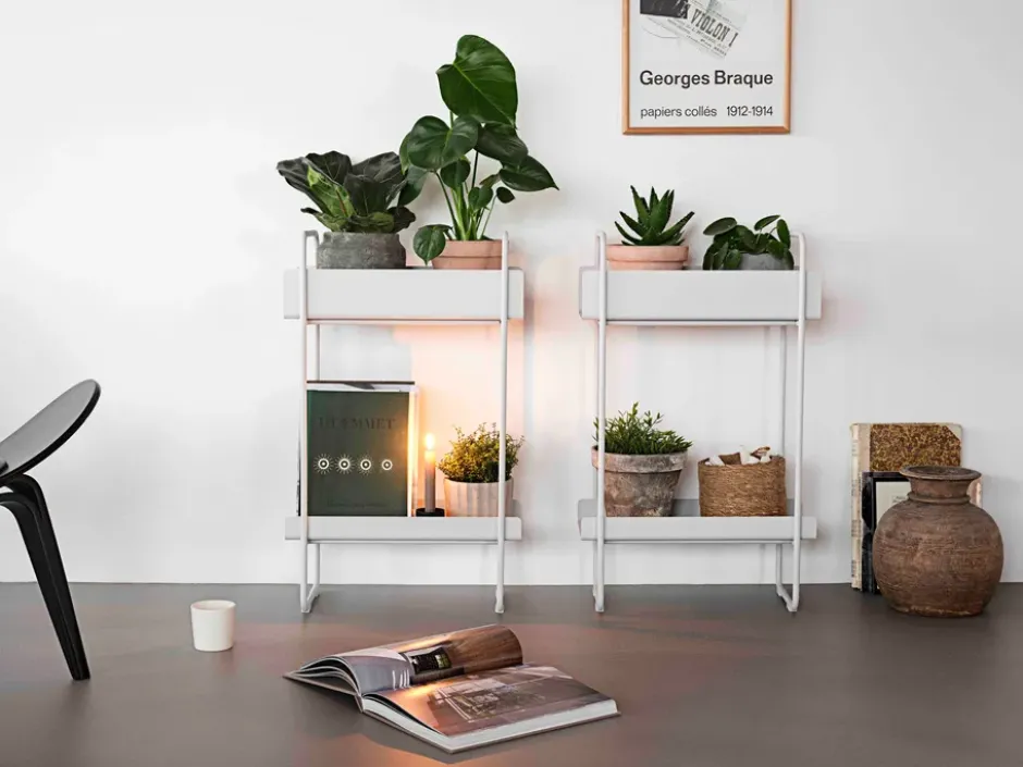 A-Console Table konsolipöytä 48 x 24,2 x 77,7 cm, Soft grey