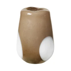 Ada Dot -lasimaljakko 26 cm, Simply taupe warm grey