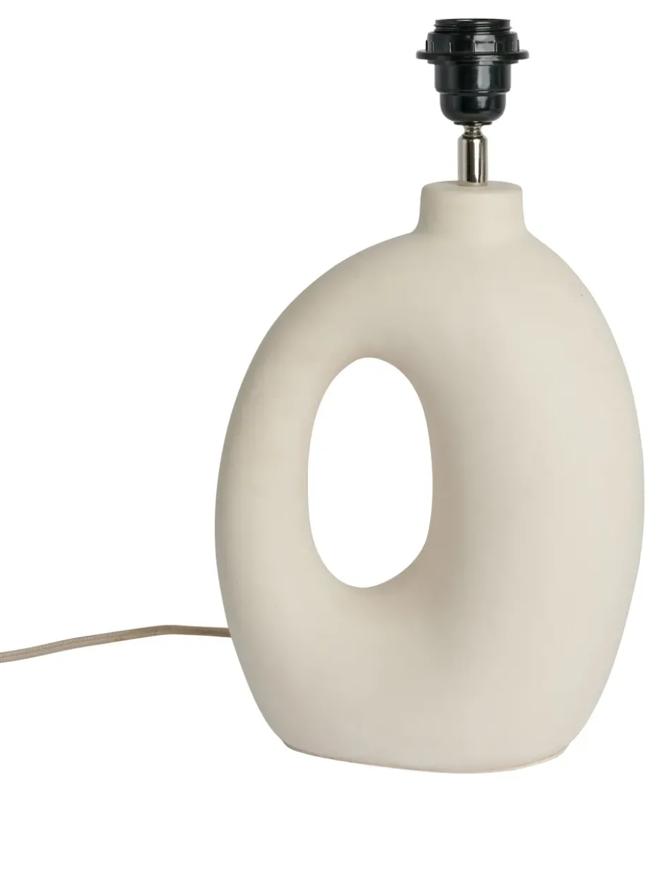 Ada lampunjalka 38 cm, White-ivory