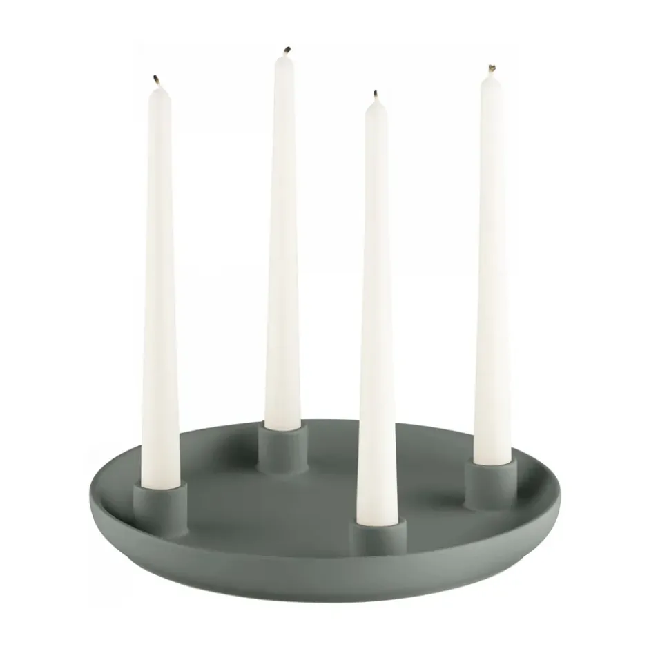 ADVENT kynttilänjalka Ø27 cm, Duck green