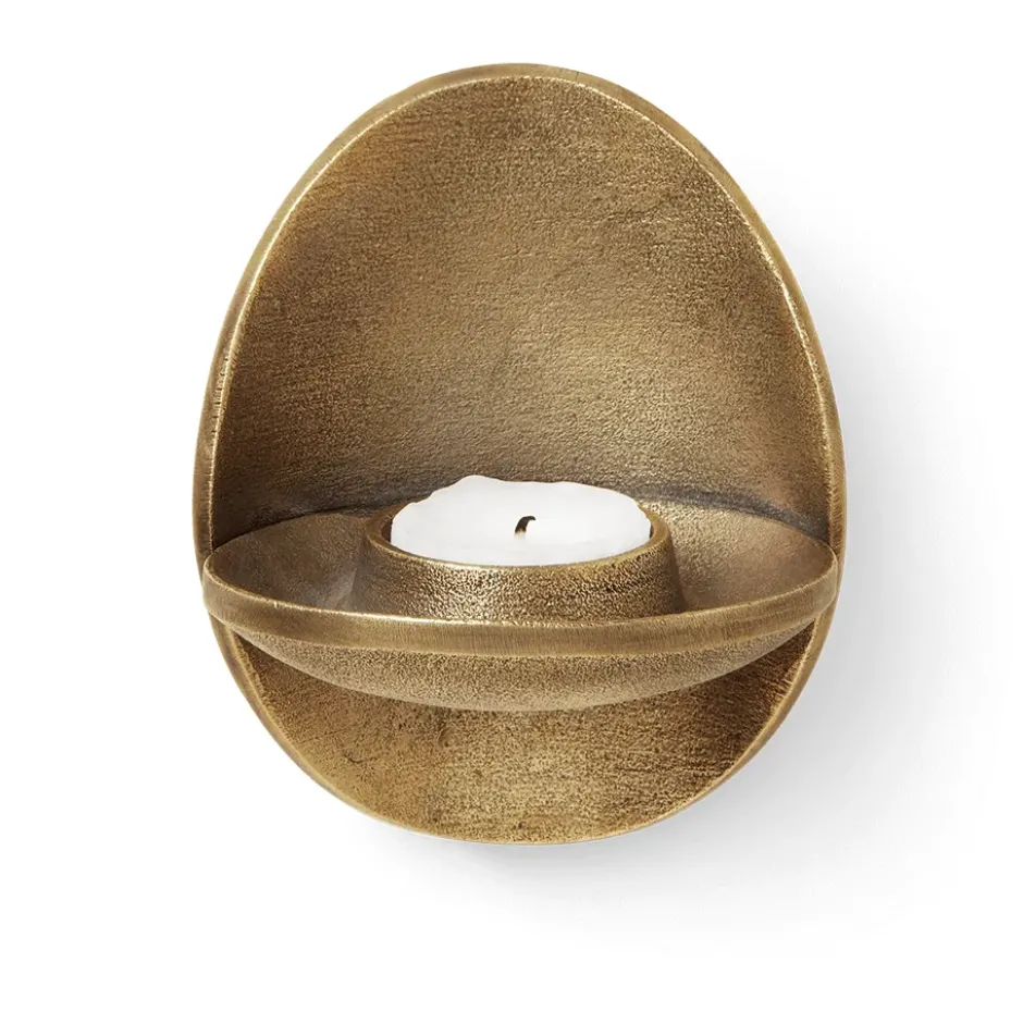 Agapé tuikkukuppi seinä, Brass finish