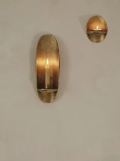 Agapé tuikkukuppi seinä, Brass finish