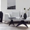 Aion kynttilänjalka XL 22 cm, Musta