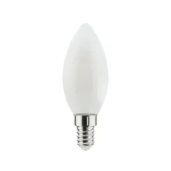 Airam Filament LED dim to warm -kruunukynttilä valonlähde, opal e14, 5w