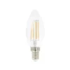 Airam Filament LED kynttilävalonlähde, selvä, muistilla e14, 5w