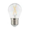 Airam Filament LED-pallovalaisin valonlähde, kirkas, ei himmennettävä, 2-filamentti e27, 1w