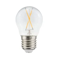 Airam Filament LED-pallovalaisin valonlähde, kirkas, ei himmennettävä, 2-filamentti e27, 1w