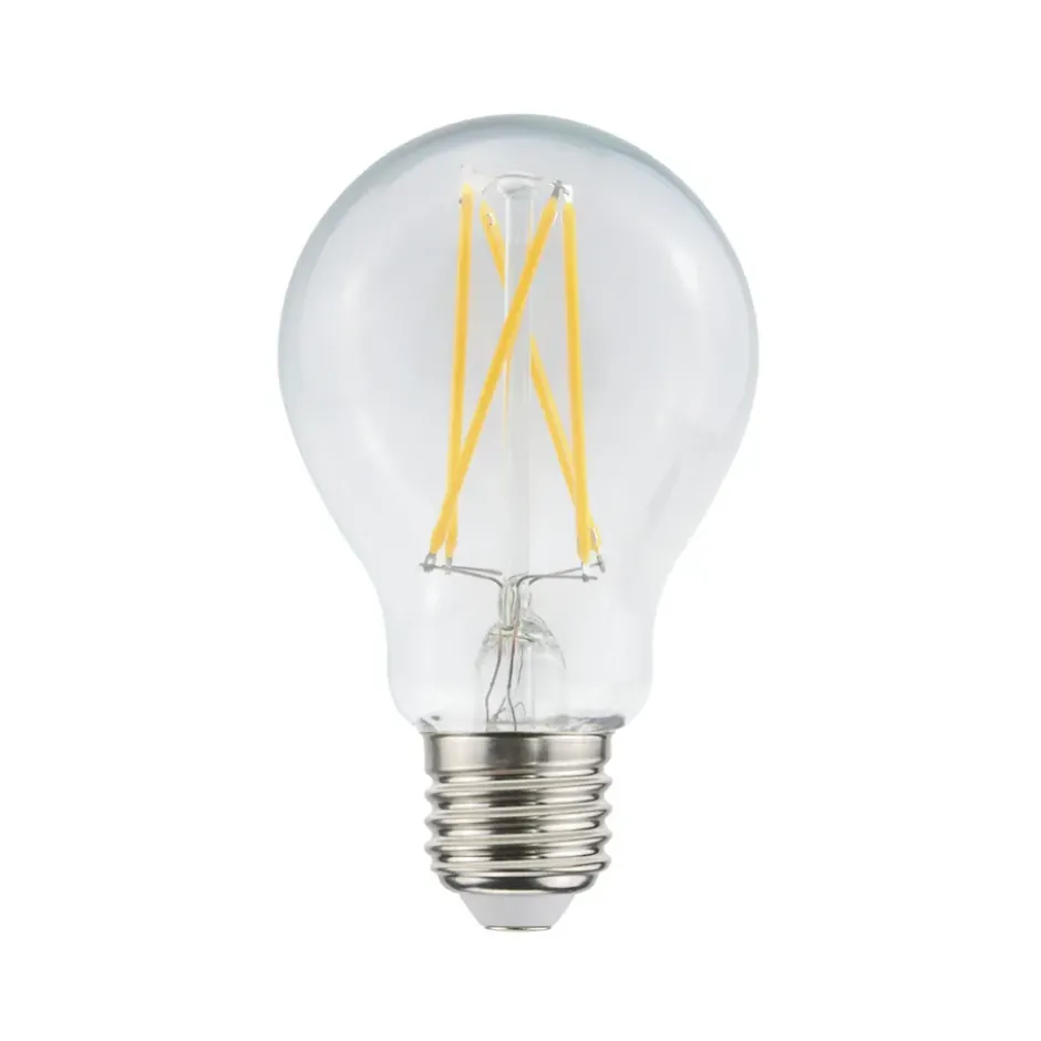 Airam Filament LED valonlähde, Kirkas himmennettävä 4-filamentti e27-5w