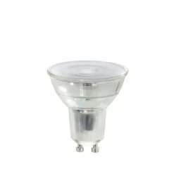 Airam LED 3-vaiheinen himmennettävä valonlähde, läpinäkyvä, muistilla, lasirunko, par16 40° gu10, 5w