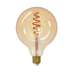 Airam Älykäs Koti Filamentti LED-lamppu, ambre, 125mm, spiraali e27, 6w