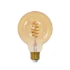Airam Älykäs Koti Filamentti LED-lamppu, kupari, 95mm, spiraali e27, 6w