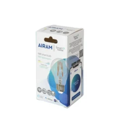 Airam Smarta Koti Filamentti LED-normaali valonlähde, selvä e27, 5w