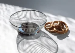 Alessi lankakori Ø 24,5 cm, Ruostumaton teräs