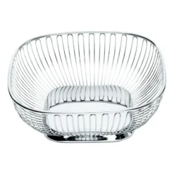 Alessi lankakori 23 x 23 cm, Ruostumaton teräs