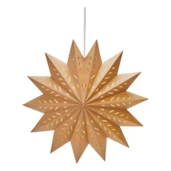 Alfa adventtitähti ruskea, Ruskea, 50 cm