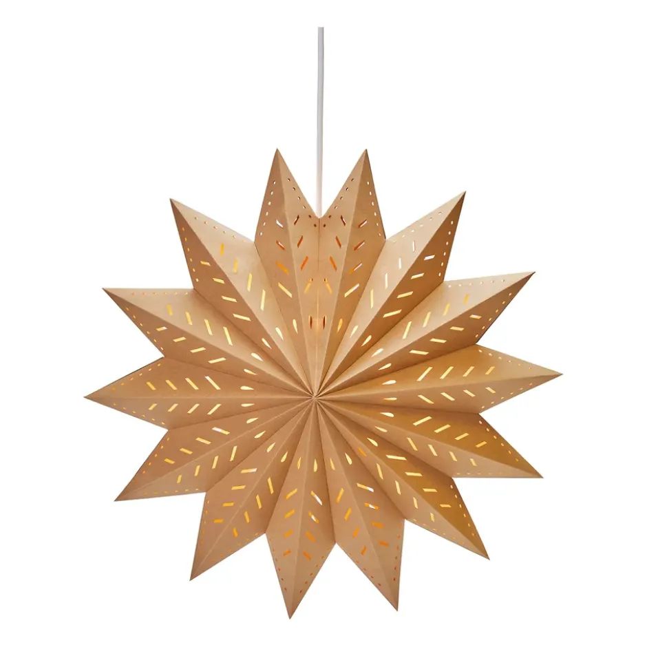 Alfa adventtitähti ruskea, Ruskea, 50 cm