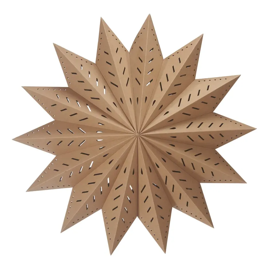 Alfa adventtitähti ruskea, Ruskea, 60 cm