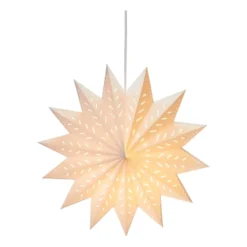 Alfa adventtitähti, Valkoinen, 60 cm