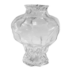 Ammonit vaasi 30 cm, Clear