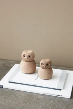 Andersen Owl puuhahmo Small, Oak