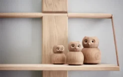 Andersen Owl puuhahmo Small, Oak