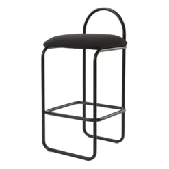 Angui baarituoli bouclé, Anthracite