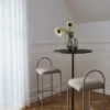 Angui baarituoli bouclé, Taupe