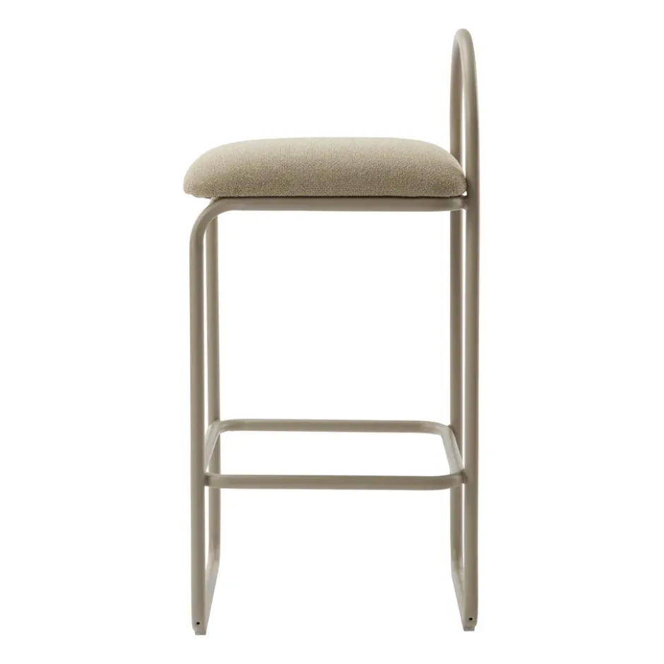 Angui baarituoli bouclé, Taupe