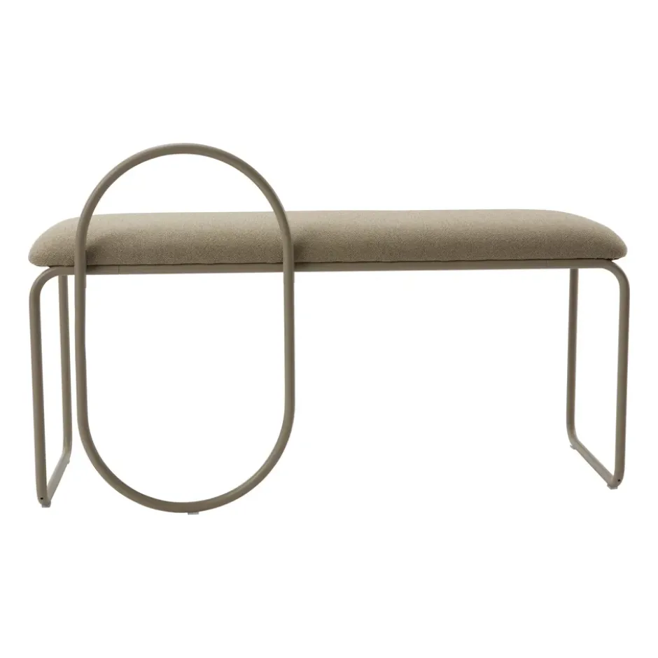 Angui penkki bouclé, Taupe