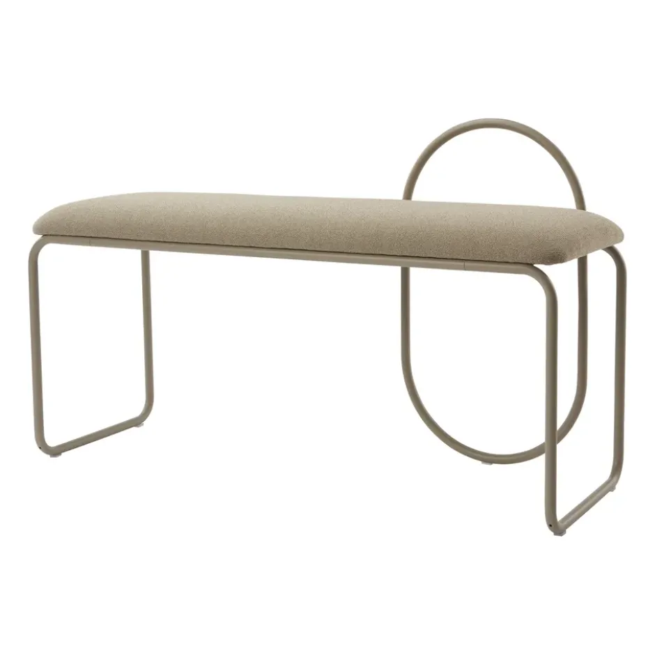 Angui penkki bouclé, Taupe