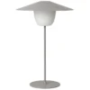 Ani kuljetettava LED-lamppu 49 cm, Satellite (vaaleanharmaa)