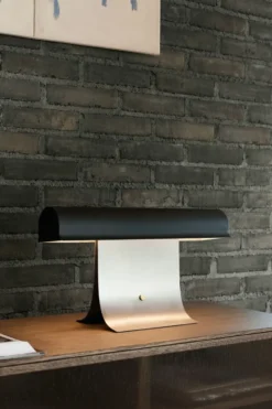 Archive pöytävalaisin 50 cm, Black steel