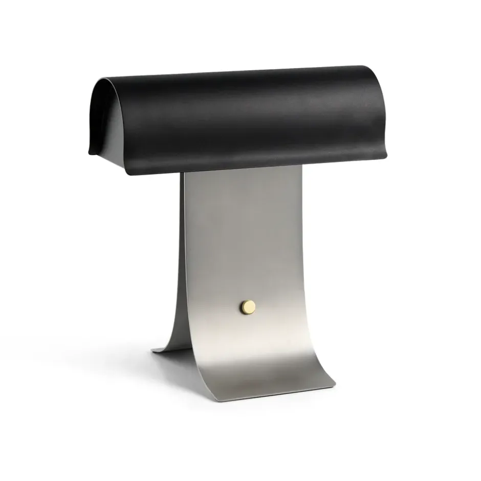 Archive pöytävalaisin 25 cm, Black steel