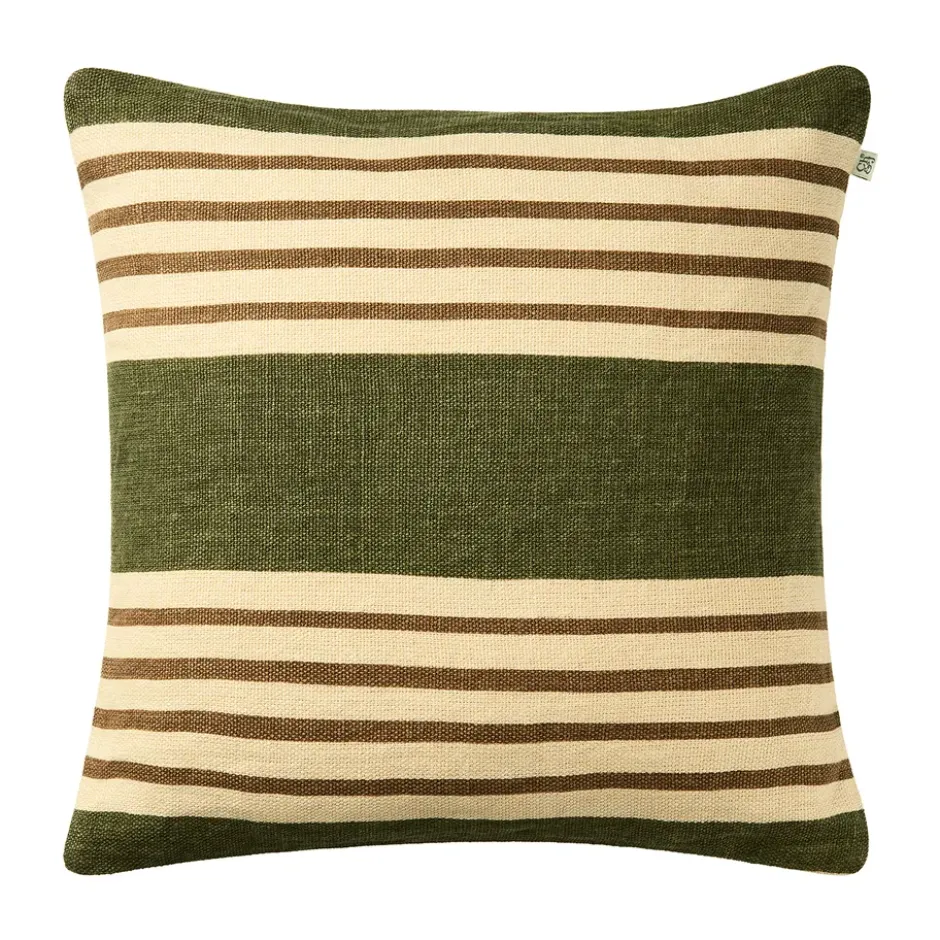 Aria tyynynpäällinen, Cactus green-taupe, 50x50 cm