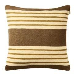 Aria tyynynpäällinen, Taupe–masalakeltainen, 50x50 cm