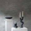 Art piece kynttilänjalka 41 cm, Black