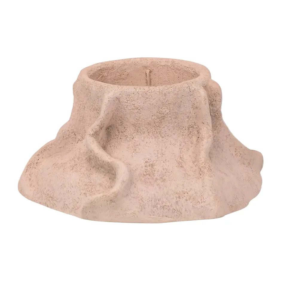 Art Piece lava -kynttilänjalka Ø 12,5 cm, Powder rose