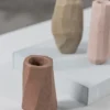 Art Piece Nuki -maljakko C, Clay