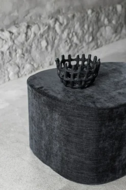 Art Piece punottu kori, Black