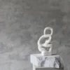 Art Piece -veistos, Off-white