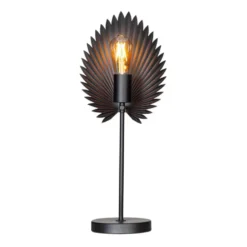 Aruba pöytävalaisin 55 cm, Mattamusta