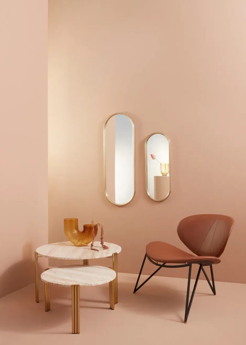 Arura maljakko medium, Taupe
