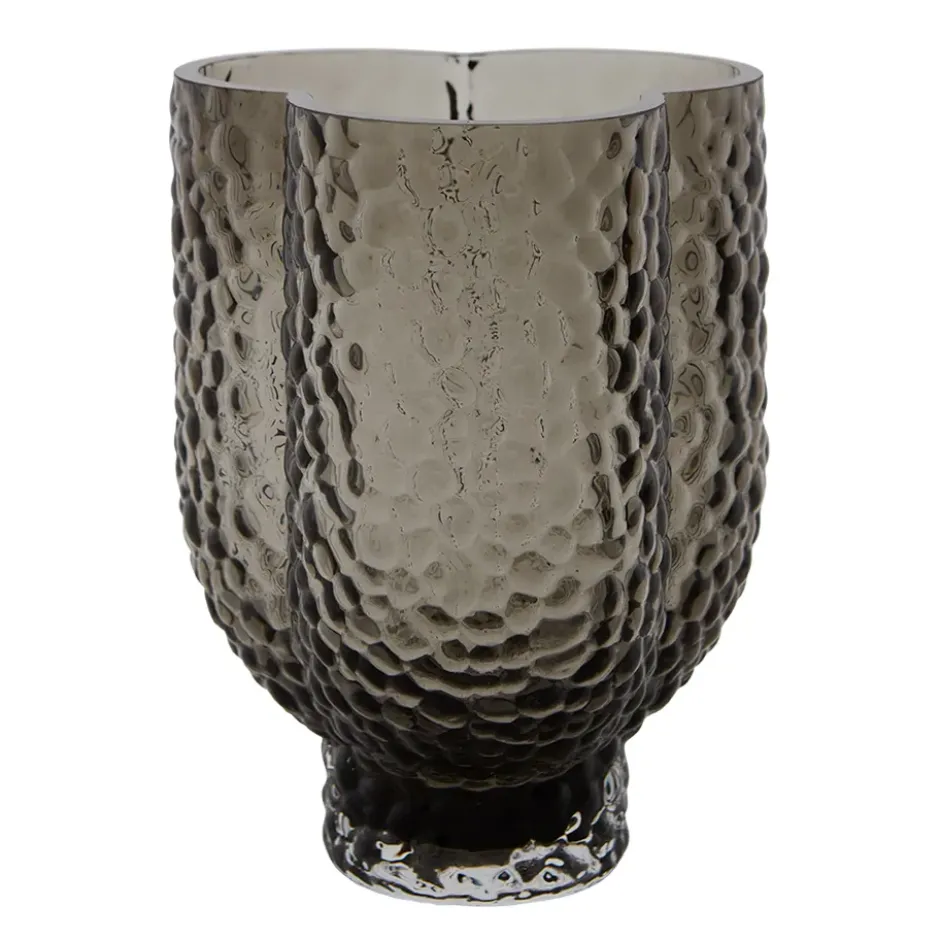 Arura trio maljakko 18 cm, Musta