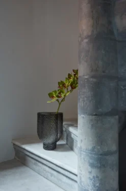 Arura trio maljakko 18 cm, Musta