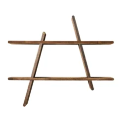 A-Shelf seinähylly Large 78x12x67 cm, Ash